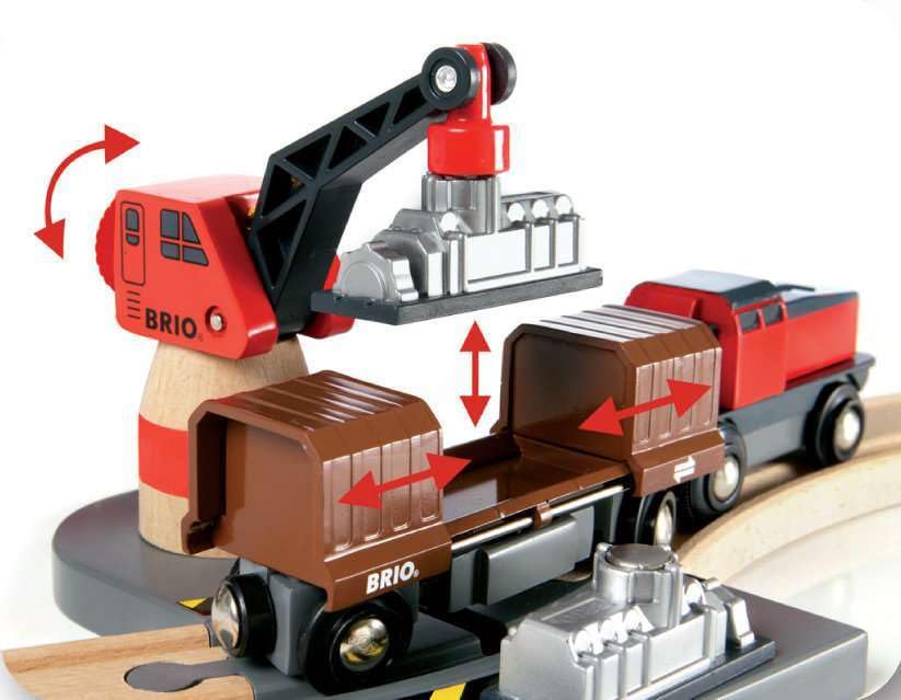 Foto 8 pulgar | Juego De Juguetes De Tren De Madera Brio World 33052 Deluxe Railway Set - Venta Internacional.