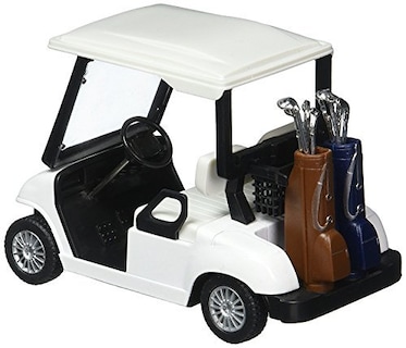 Foto 2 | Carrito De Golf De Juguete Kinsfun Modelo De Metal Fundido A Presión Pullback Action - Venta Internacional.