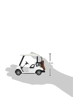 Foto 3 | Carrito De Golf De Juguete Kinsfun Modelo De Metal Fundido A Presión Pullback Action - Venta Internacional.