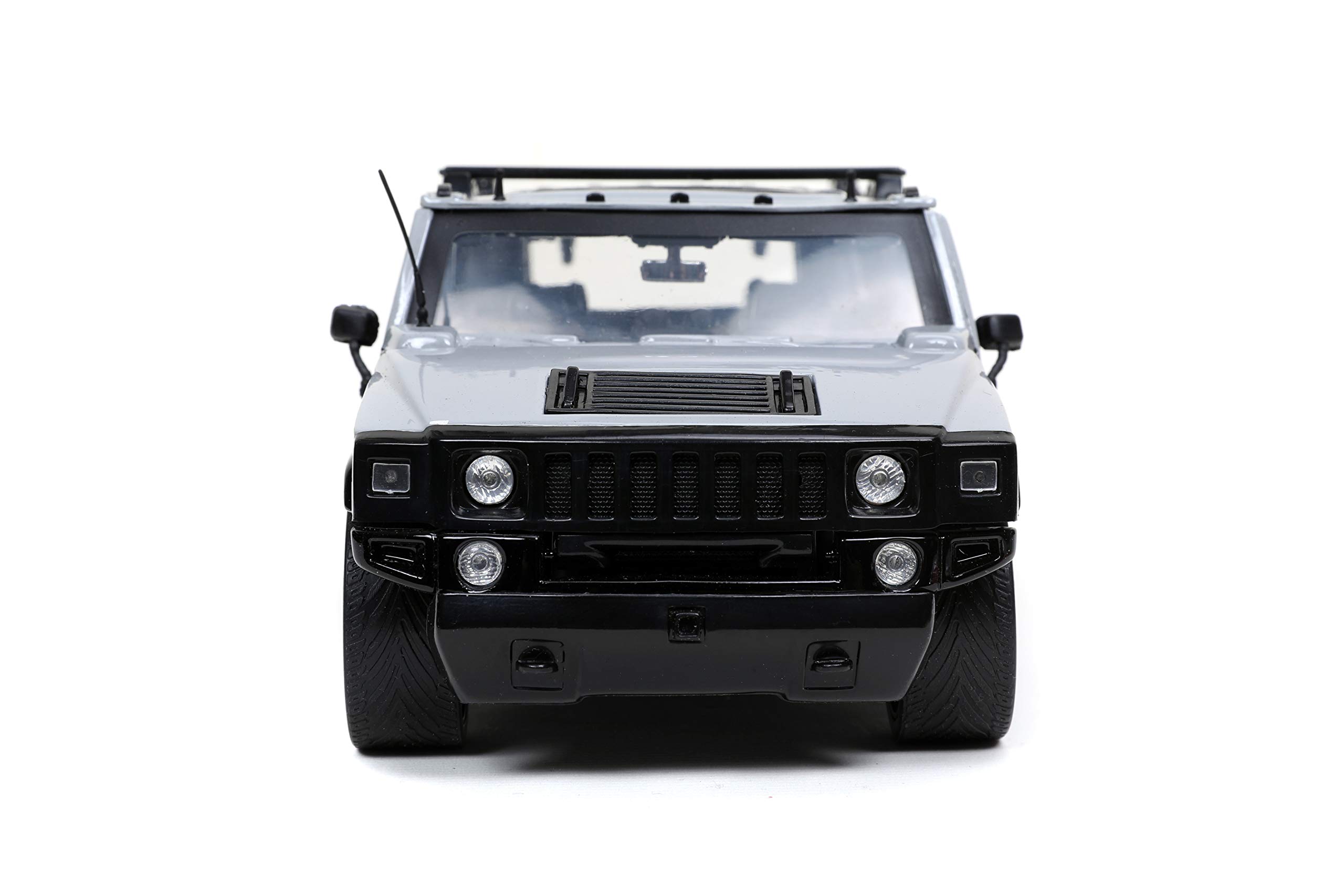 Foto 3 pulgar | Coche Fundido A Presión Jada Toys Just Trucks 1:24 2003 Hummer H2 Grey - Venta Internacional.