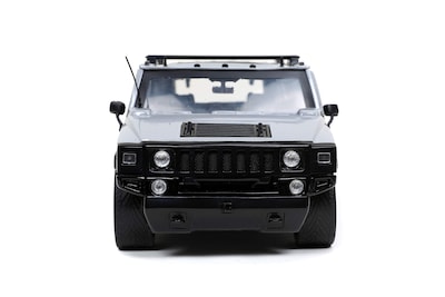 Foto 2 | Coche Fundido A Presión Jada Toys Just Trucks 1:24 2003 Hummer H2 Grey - Venta Internacional.