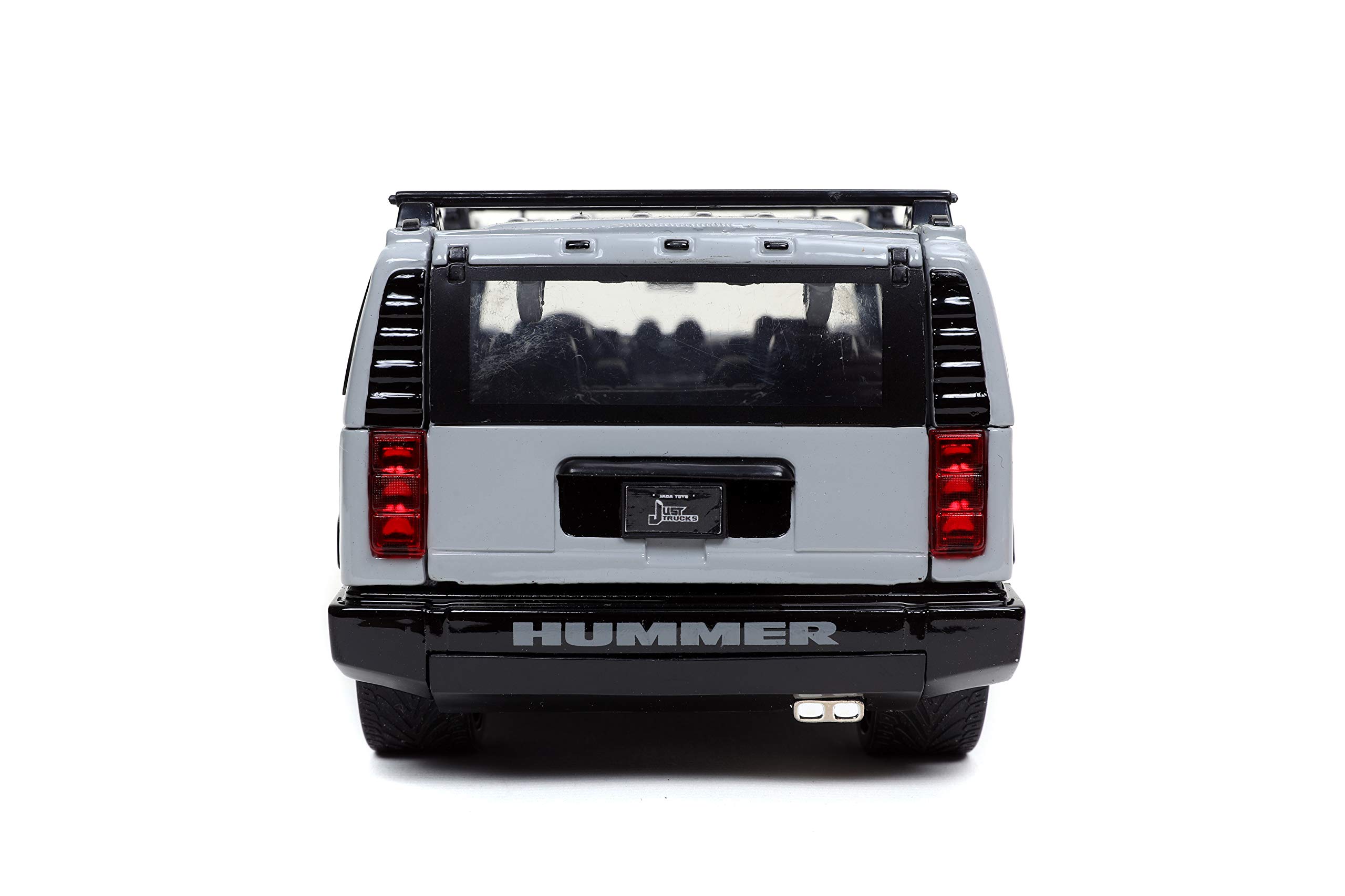 Foto 6 pulgar | Coche Fundido A Presión Jada Toys Just Trucks 1:24 2003 Hummer H2 Grey - Venta Internacional.