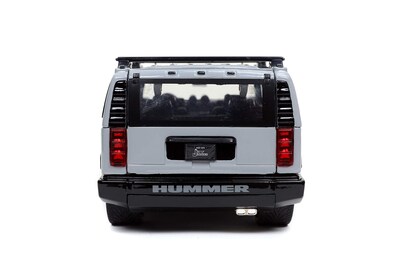 Foto 5 | Coche Fundido A Presión Jada Toys Just Trucks 1:24 2003 Hummer H2 Grey - Venta Internacional.