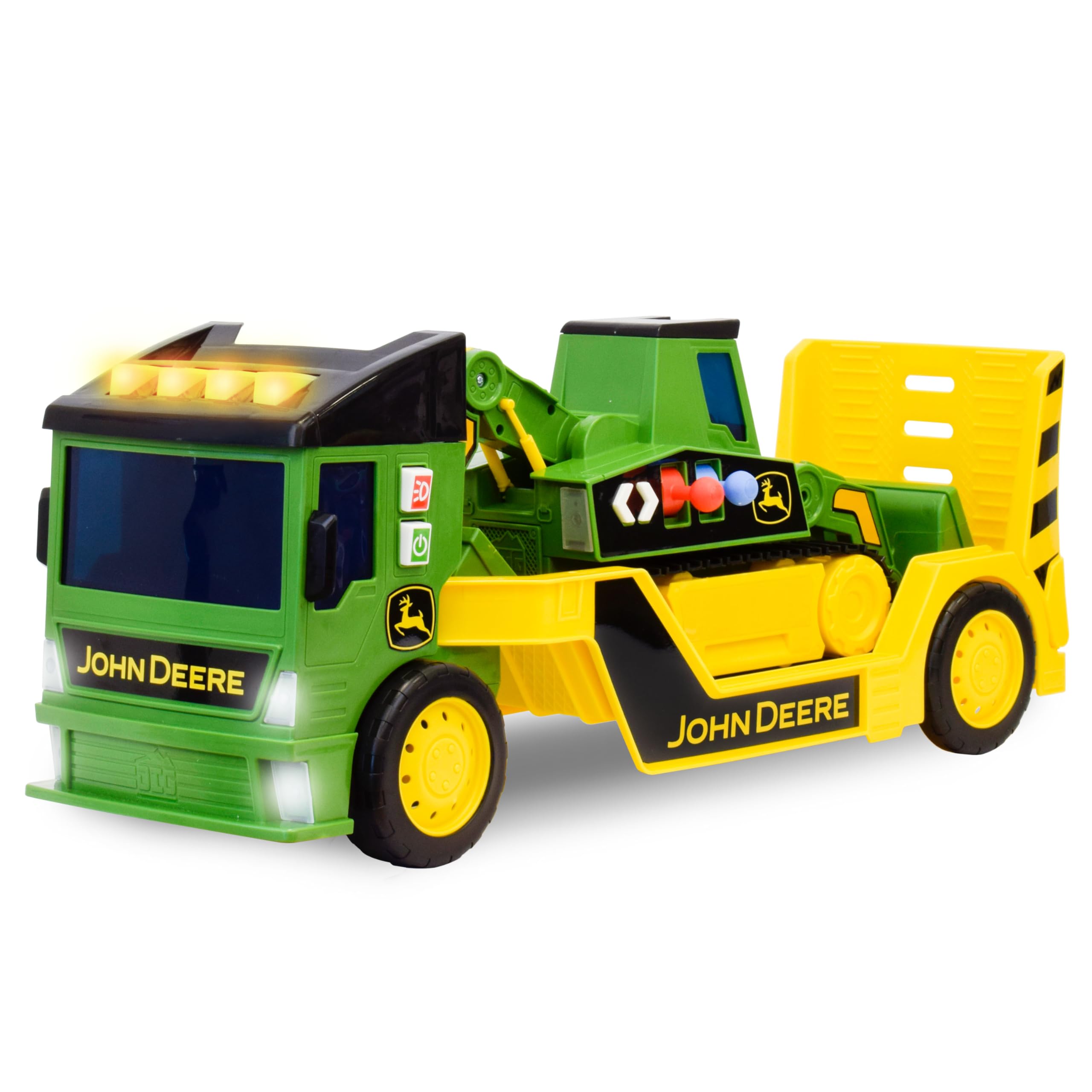 Mega Mover De Juguete John Deere Con 2 Camiones Grandes Para Niños Mayores De 3 Años - Venta Internacional.