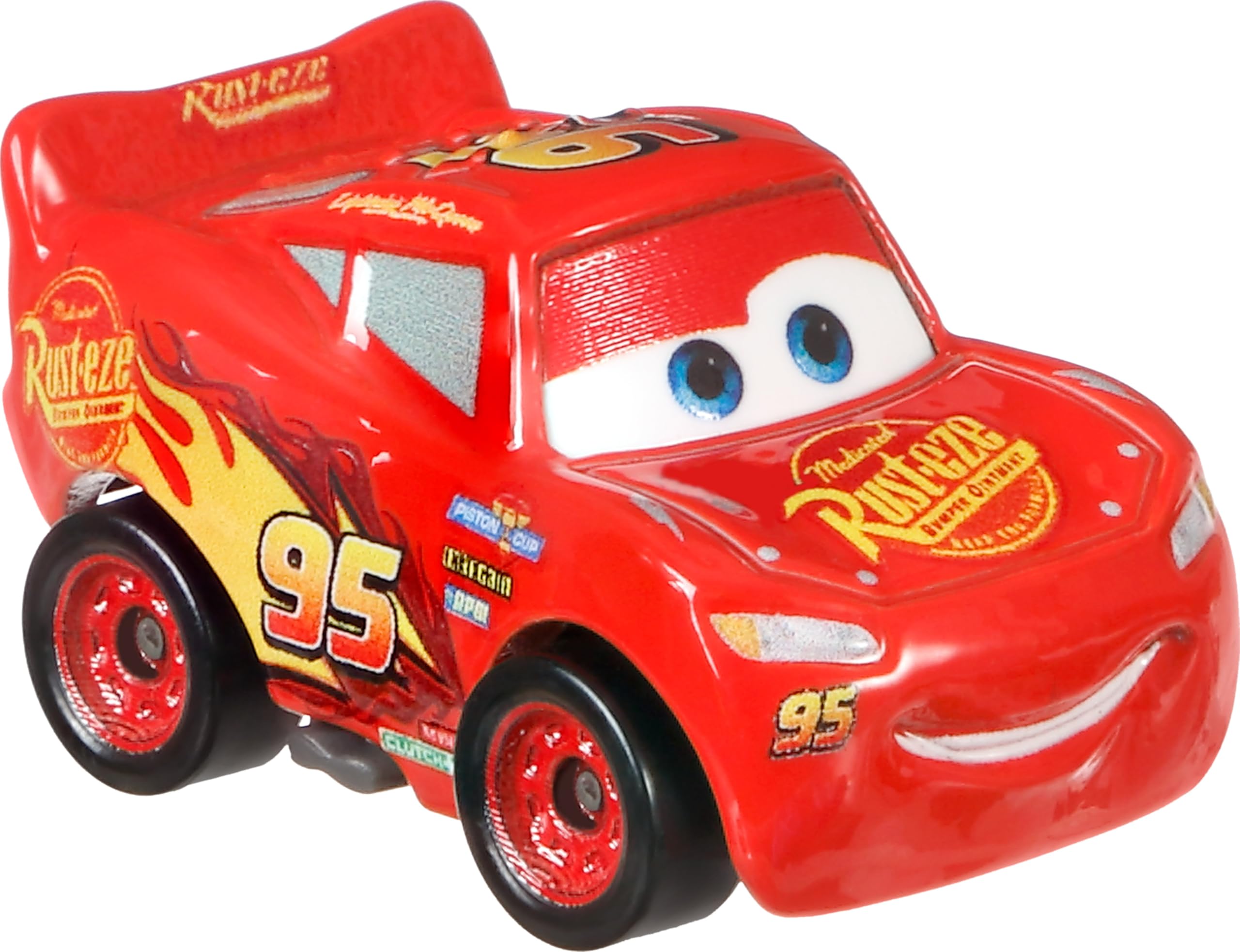 Foto 4 pulgar | Set De Juguetes Mattel Disney Pixar Cars Mini Racers, Paquete De 10 Unidades Con 10 Vehículos - Venta Internacional.