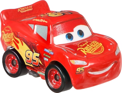 Foto 3 | Set De Juguetes Mattel Disney Pixar Cars Mini Racers, Paquete De 10 Unidades Con 10 Vehículos - Venta Internacional.