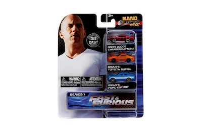 Foto 1 | Set De Maquetas De Coches Fundidos A Presión Jada Fast & Furious Nano Hollywood - Venta Internacional.