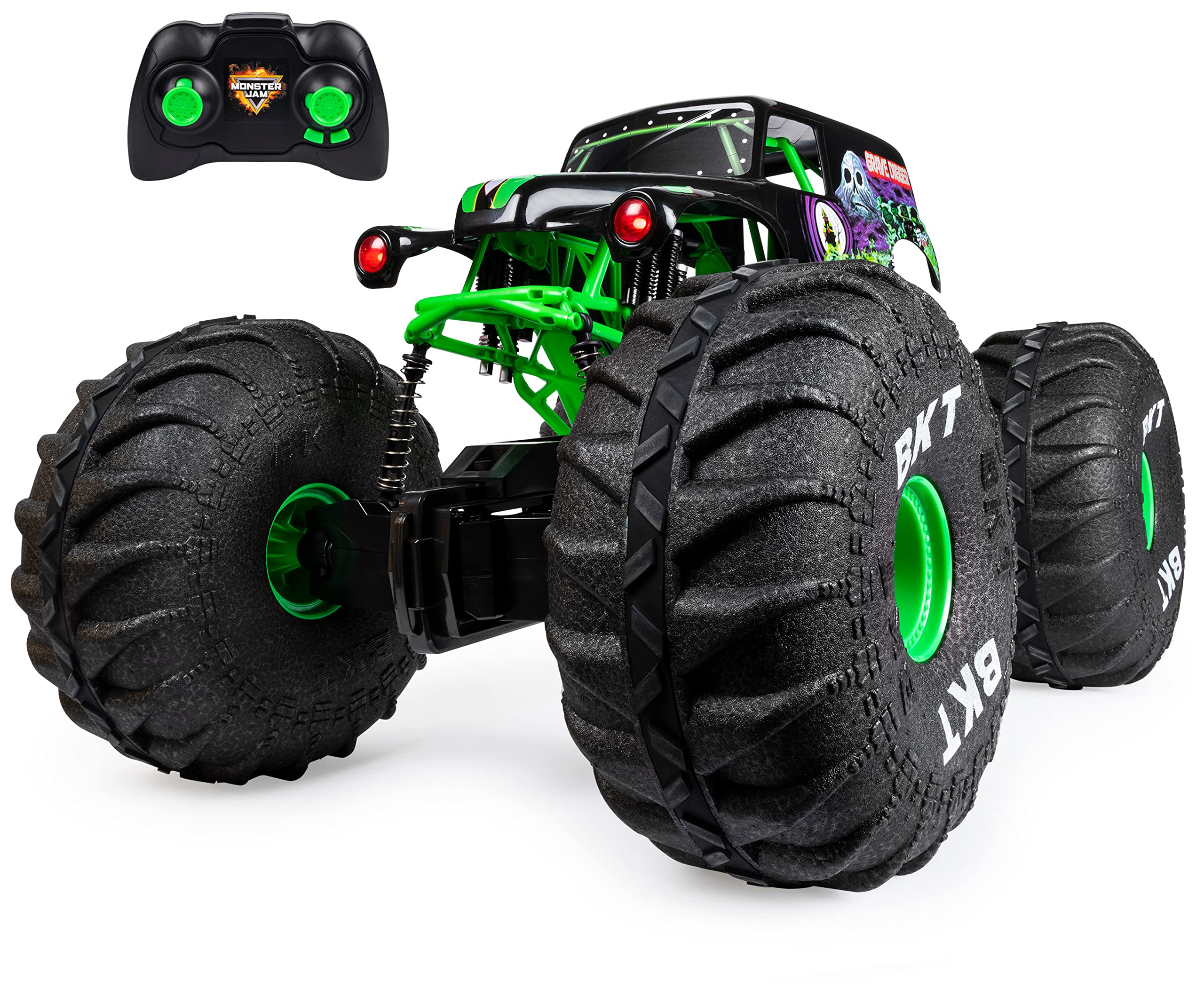 Camión de Juguete Monster Truck Mega Grave Digger Monster Jam a Control Remoto - Venta Internacional