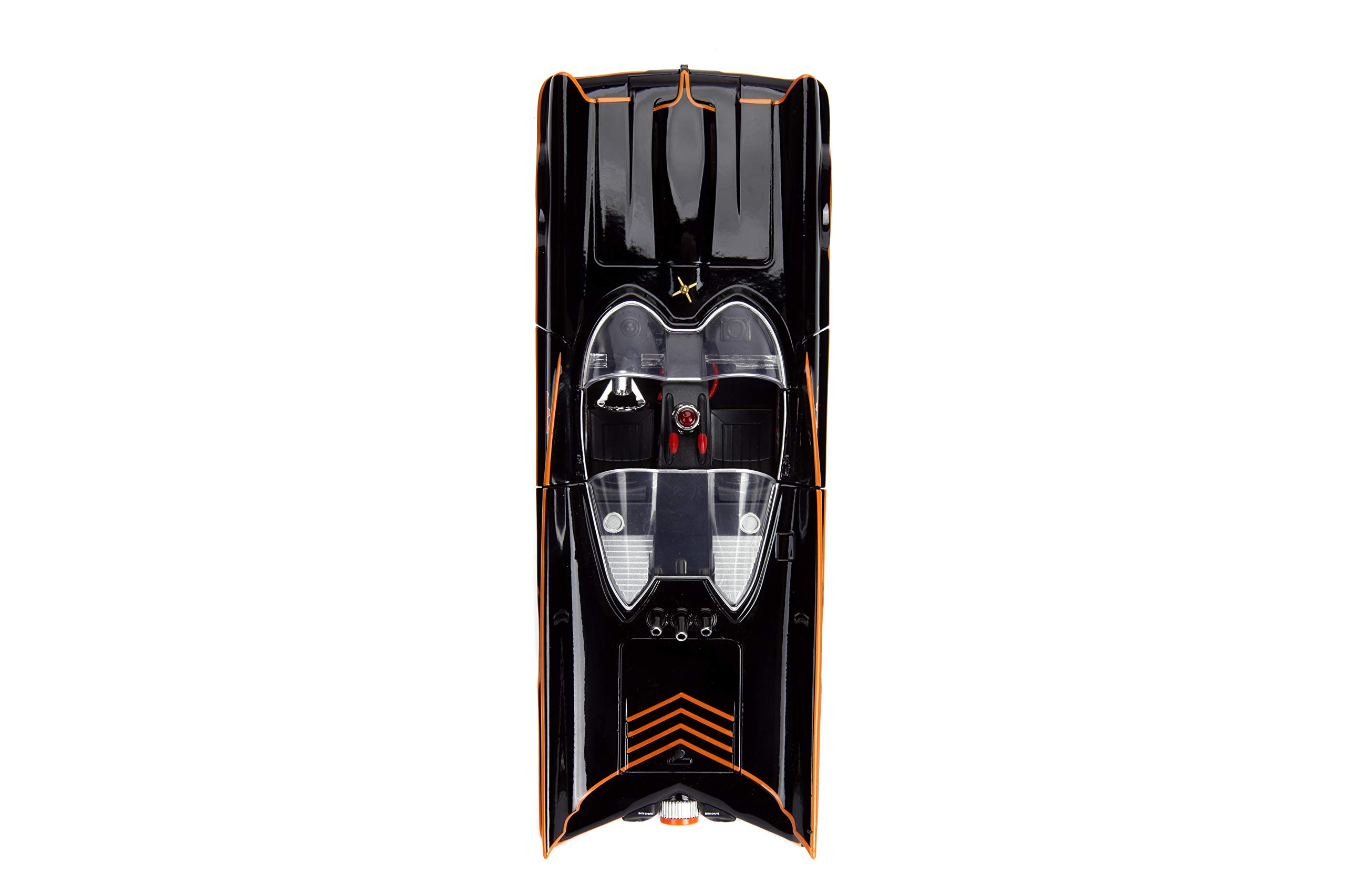 Foto 6 pulgar | Car Jada Toys Batmobile Classic, Serie De Televisión Hecha A Presión, Escala 1:18 - Venta Internacional.