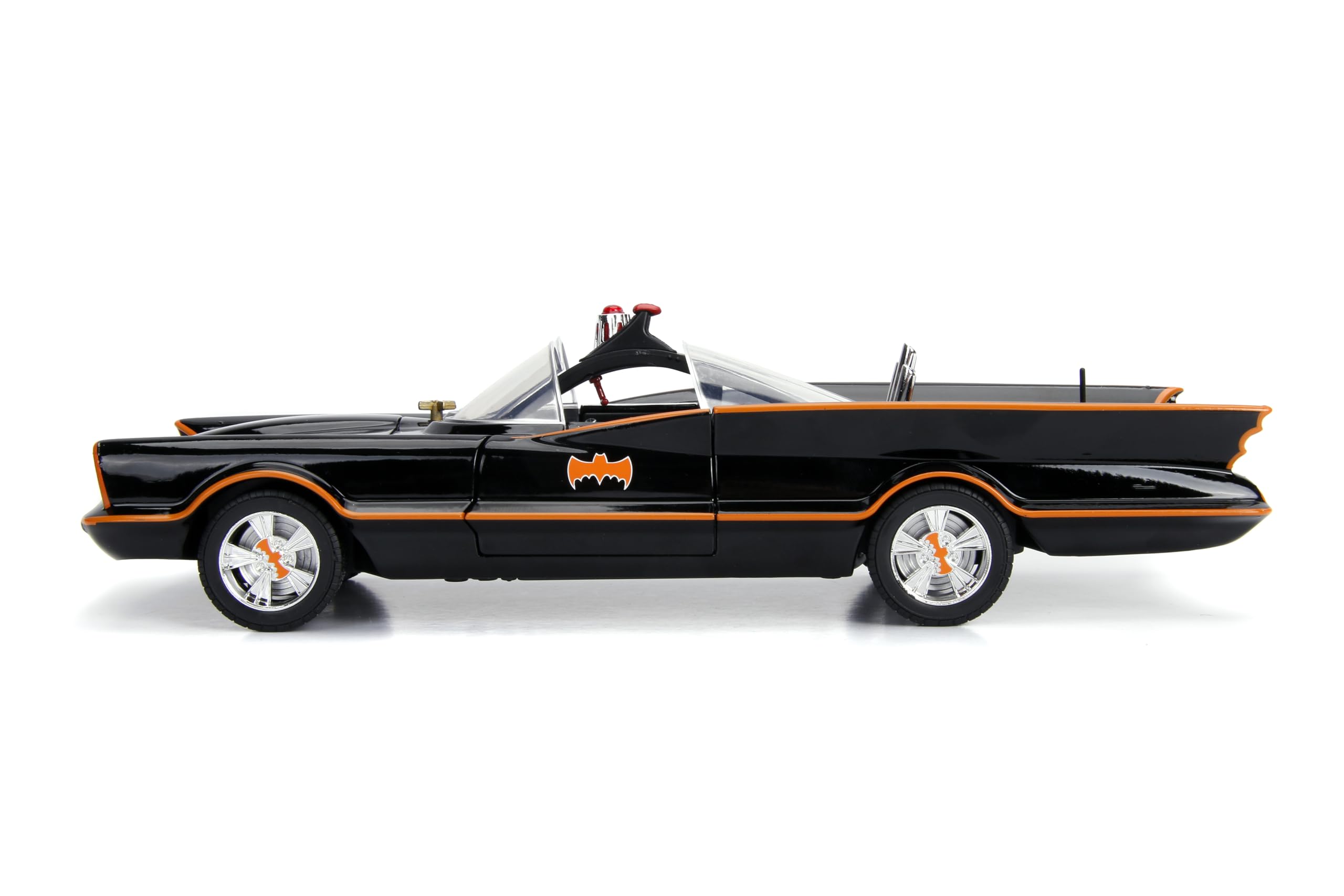 Foto 7 | Car Jada Toys Batmobile Classic, Serie De Televisión Hecha A Presión, Escala 1:18 - Venta Internacional.