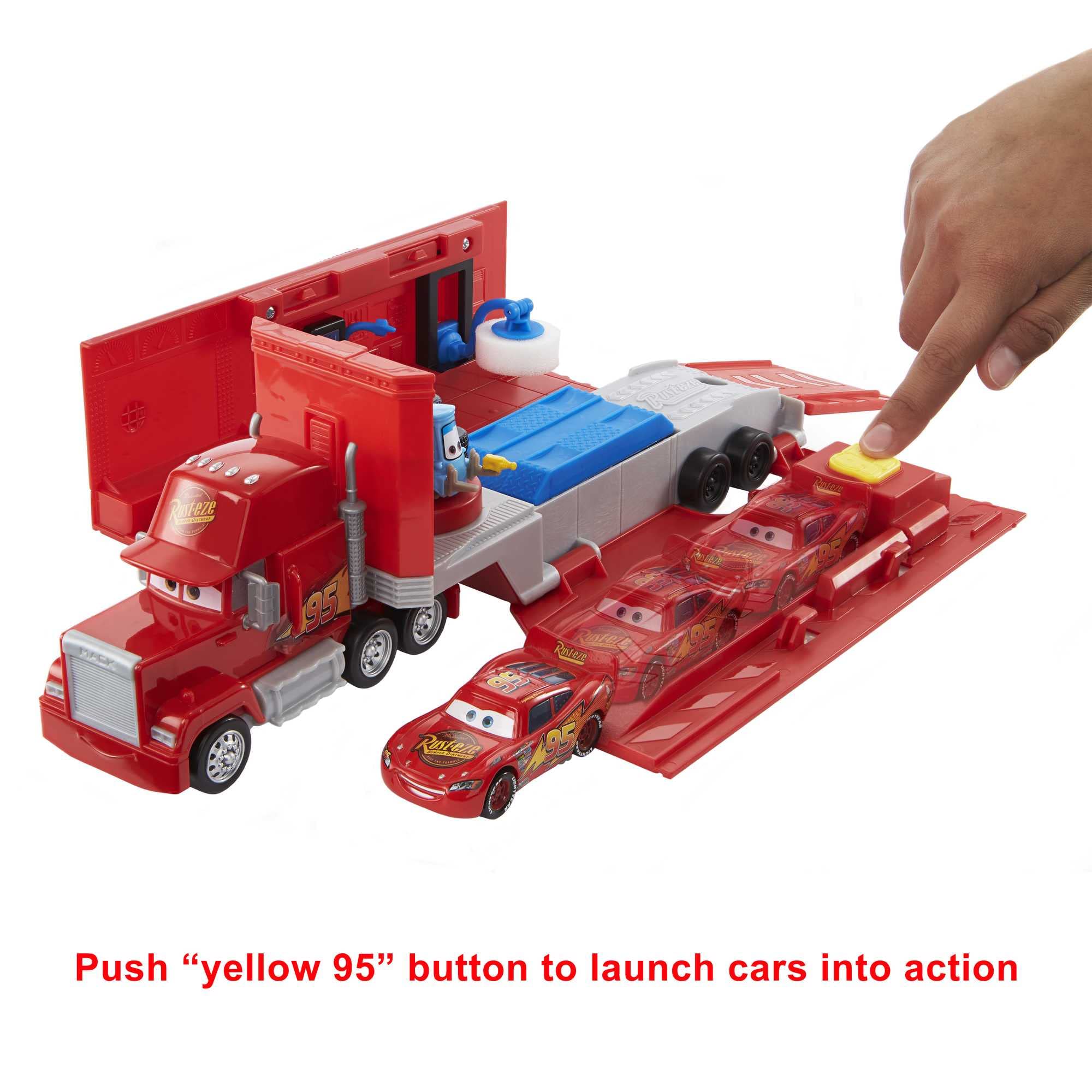 Foto 6 pulgar | Playset Mattel Disney Pixar Cars Transforming Mack Truck - Venta Internacional.