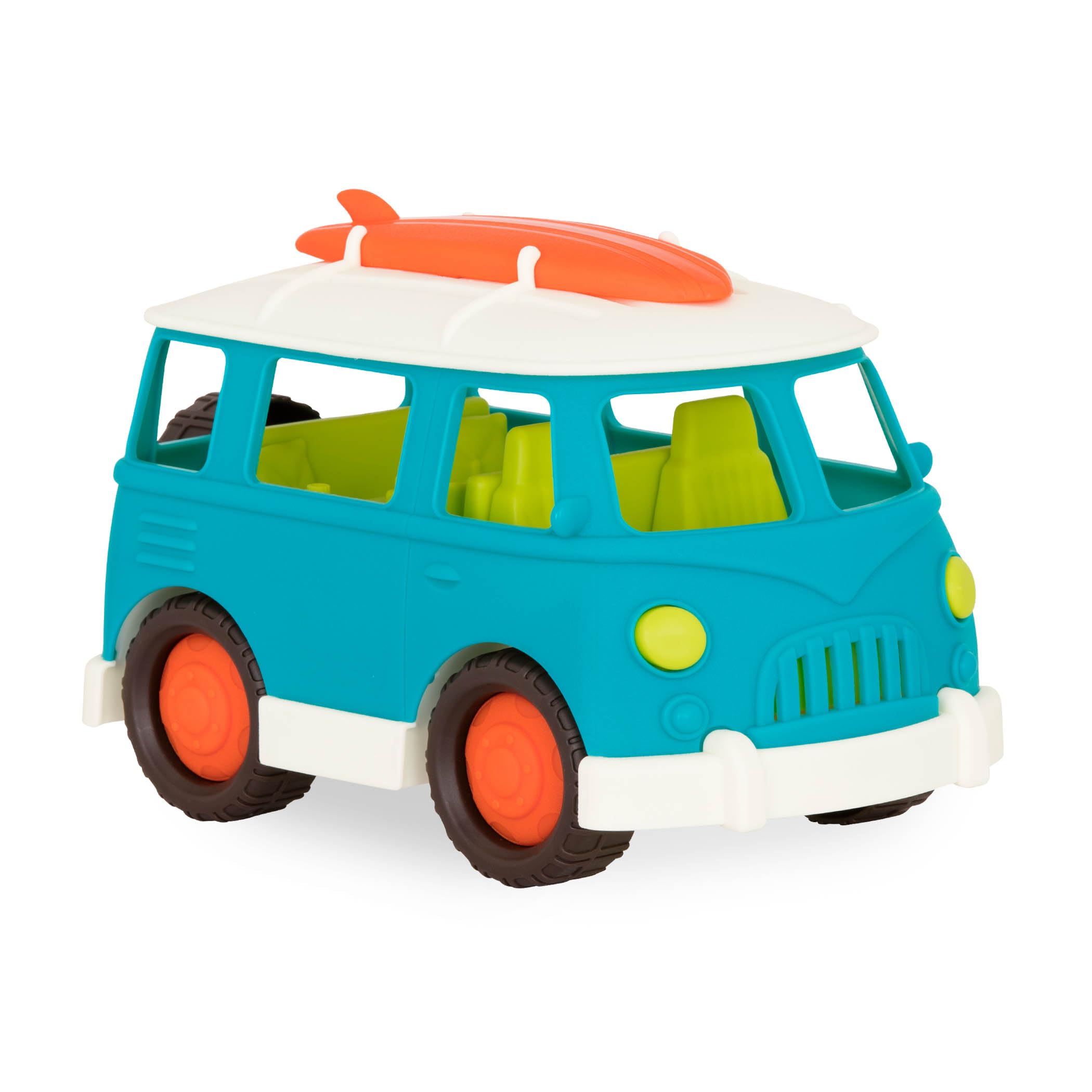 Ruedas Toy Camper Van Battat Wonder, Azules, Para Niños Mayores De 1 Año - Venta Internacional.