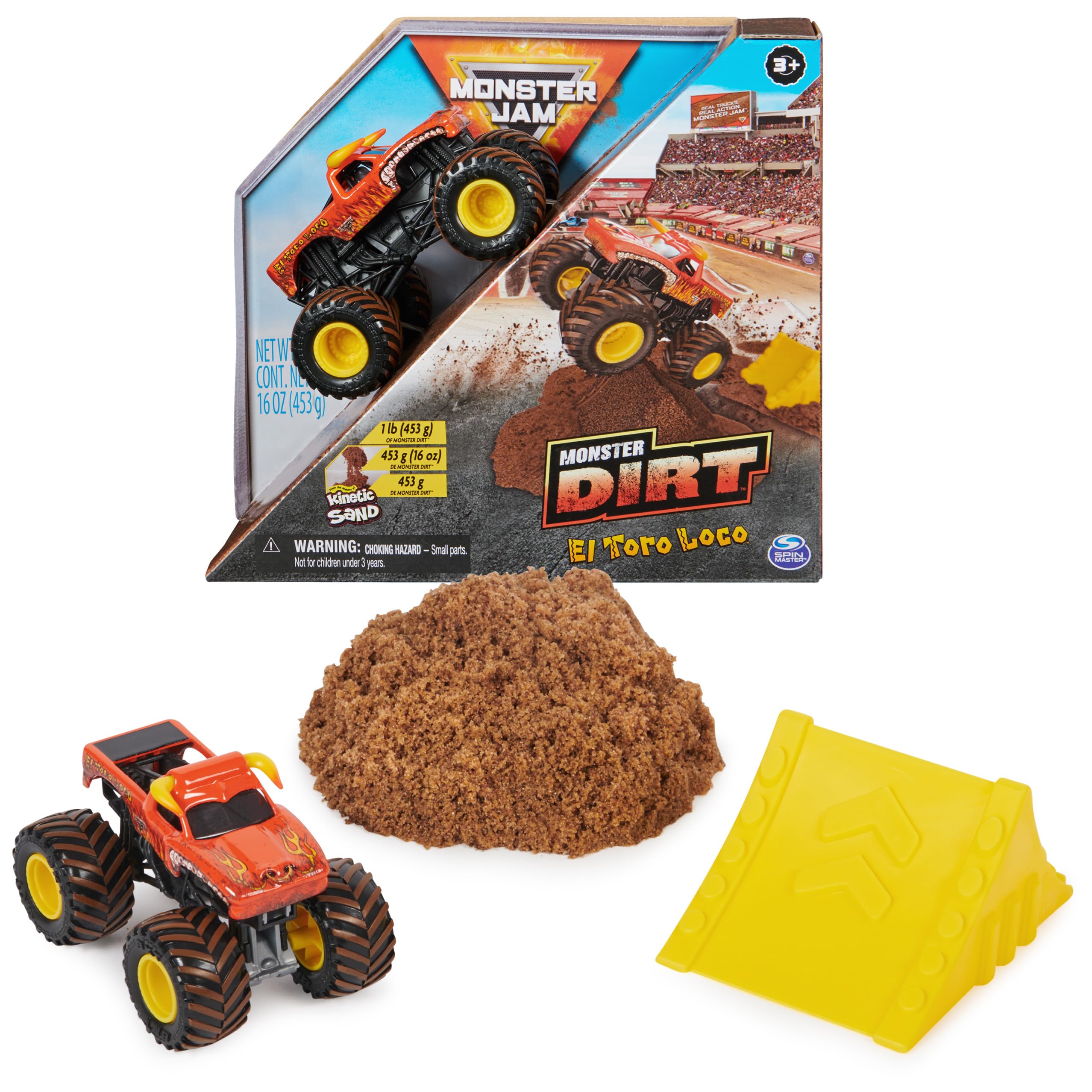 Set De Juego Monster Jam Dragon Monster Dirt Con Camión 1:64 - Venta Internacional.