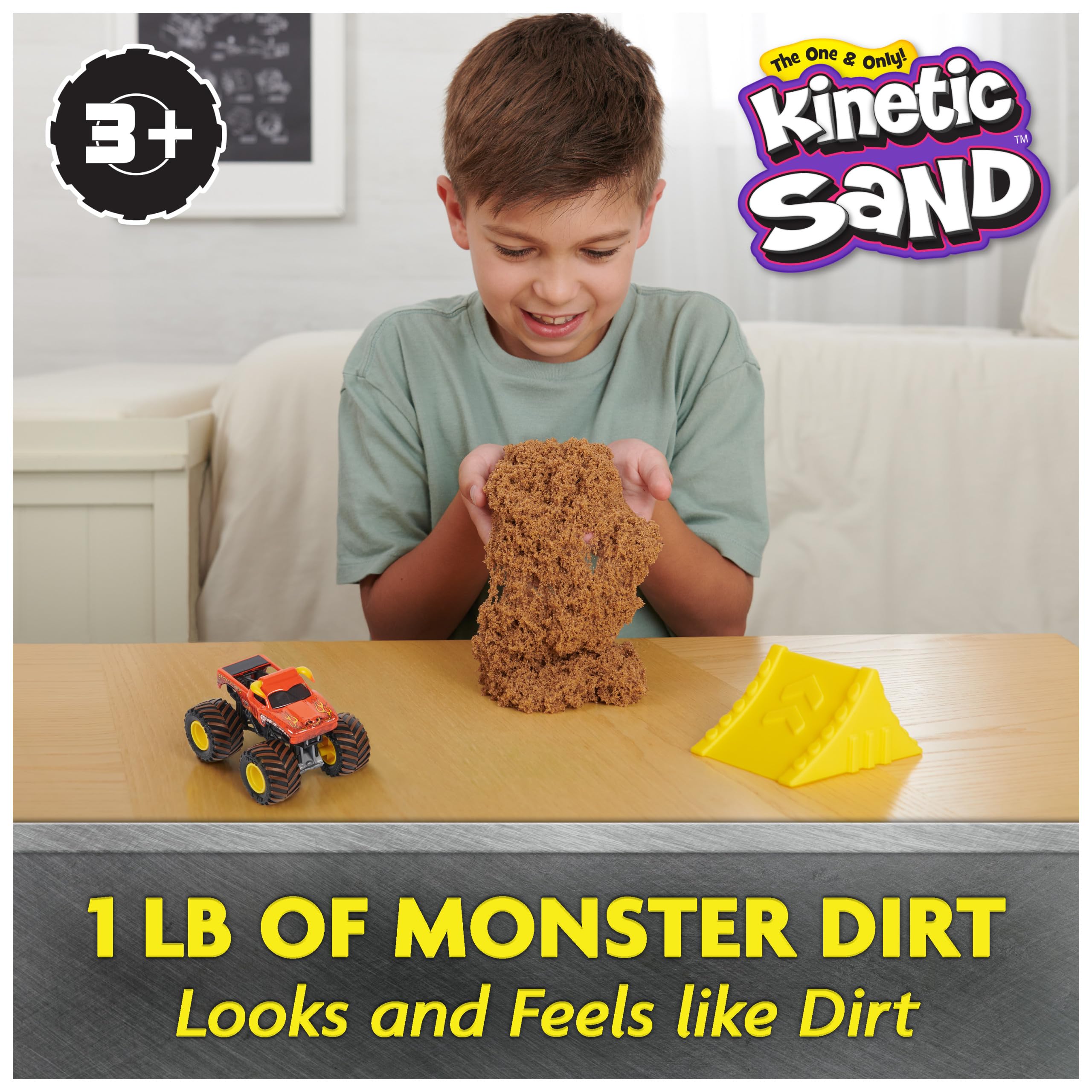 Foto 3 pulgar | Set De Juego Monster Jam Dragon Monster Dirt Con Camión 1:64 - Venta Internacional.