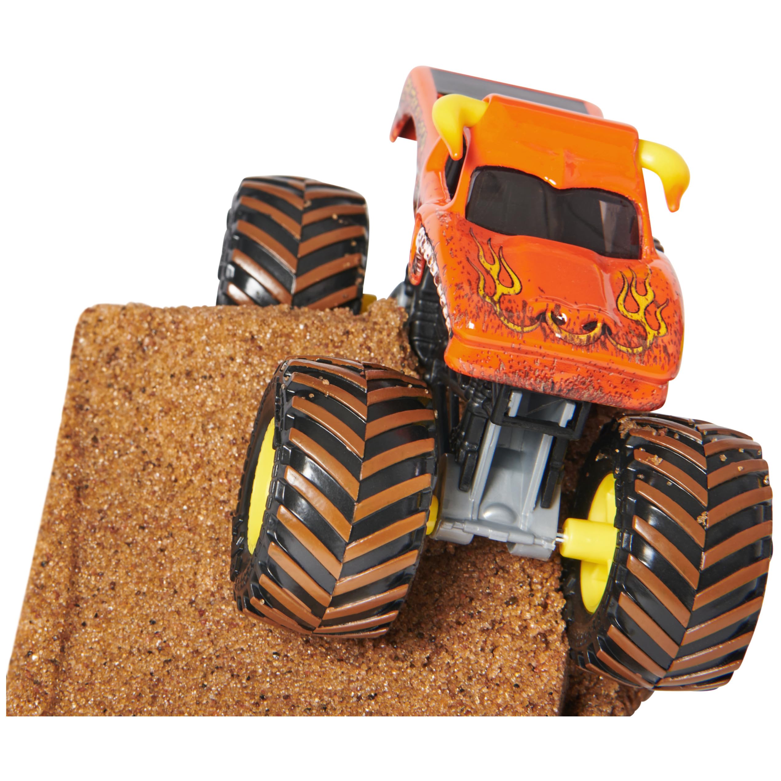 Foto 7 pulgar | Set De Juego Monster Jam Dragon Monster Dirt Con Camión 1:64 - Venta Internacional.