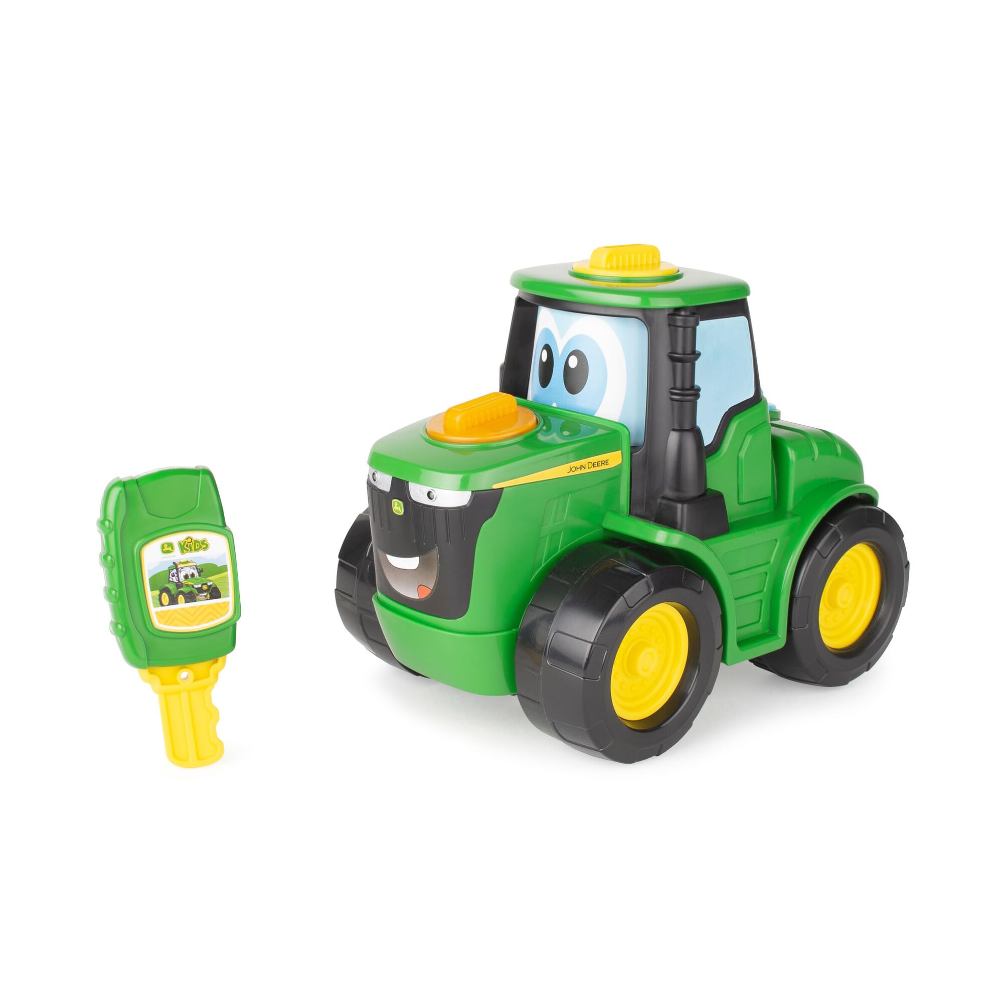 Tractor Johnny Key-n-go De Juguete John Deere Con Luces Y Sonidos 3+ - Venta Internacional.