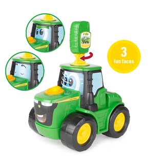 Foto 3 | Tractor Johnny Key-n-go De Juguete John Deere Con Luces Y Sonidos 3+ - Venta Internacional.