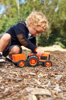 Foto 4 | Tractor De Juguete Green Toys Orange Fabricado En Ee. Uu. - Venta Internacional.