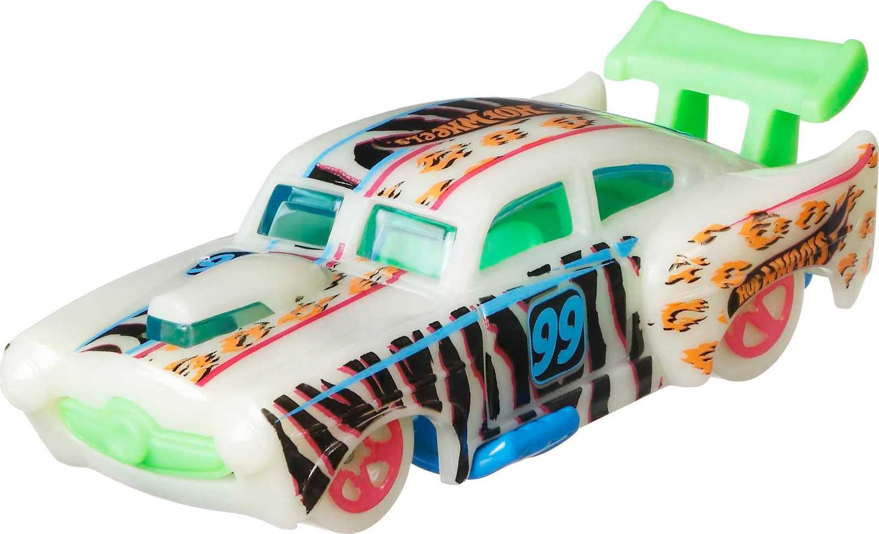 Foto 4 pulgar | Hot Wheels De Toy Monster Trucks, Paquete De 10 Unidades, 5 Unidades Que Brillan En La Oscuridad - Venta Internacional.
