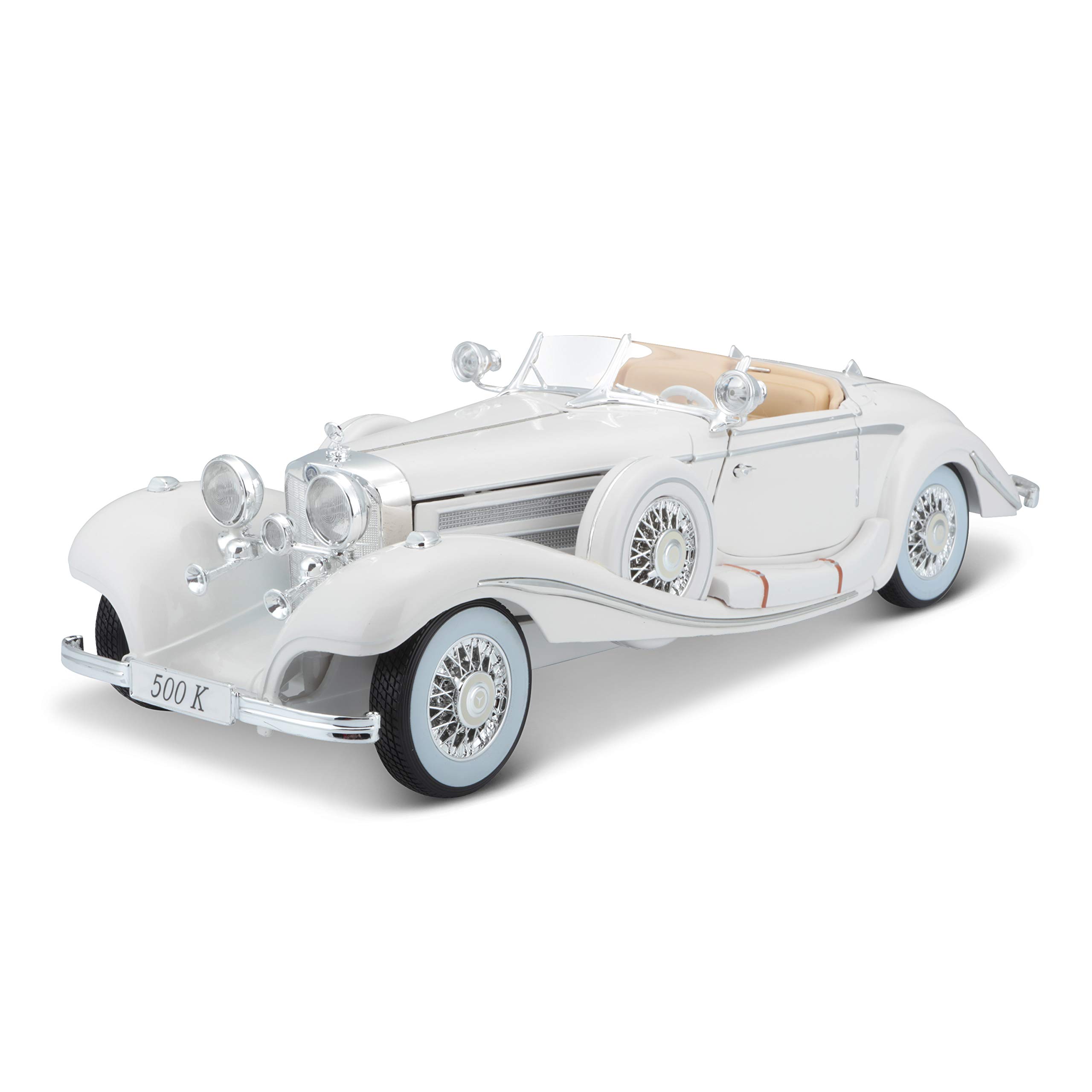 Vehículo Fundido A Presión Maisto 1936 M-b 500 K Type Specialroadster 1:18 - Venta Internacional.