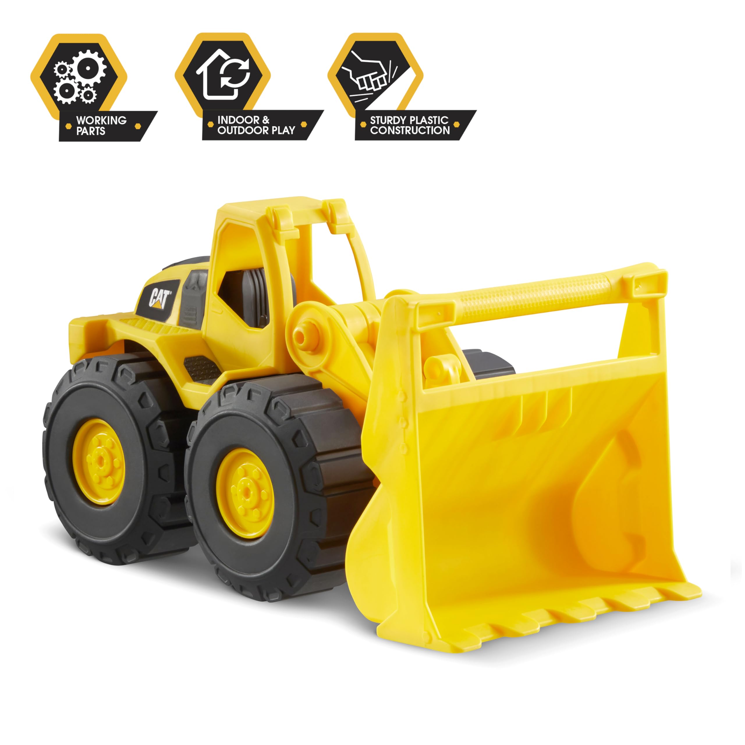 Foto 3 pulgar | Cargador Frontal Cat Para Juguetes De Construcción De 15 Cm Con Piezas De Trabajo O Más - Venta Internacional.