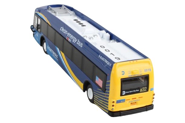 Foto 2 | Autobús De Juguete Daron Mta Protera Hybrid 1/87 Azul Eléctrico - Venta Internacional.