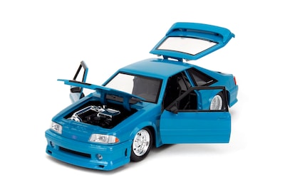 Foto 2 | Coche Fundido A Presión Jada Toys Fast & Furious 1989 Ford Mustang Gt 1:24 - Venta Internacional.