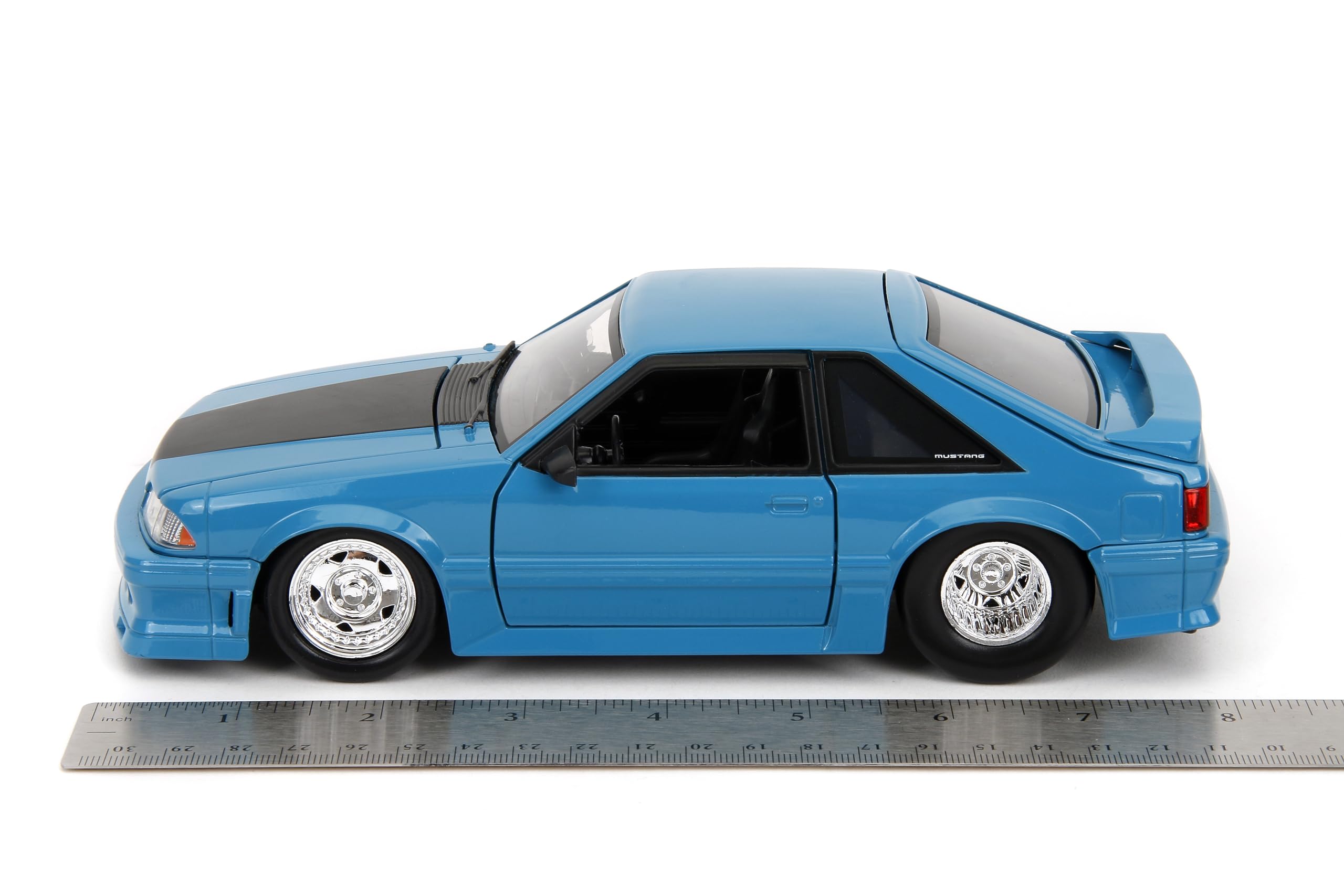 Foto 4 pulgar | Coche Fundido A Presión Jada Toys Fast & Furious 1989 Ford Mustang Gt 1:24 - Venta Internacional.