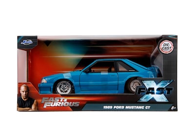 Foto 4 | Coche Fundido A Presión Jada Toys Fast & Furious 1989 Ford Mustang Gt 1:24 - Venta Internacional.