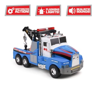 Foto 2 | Grúa De Juguete Mighty Fleet Mighty Motorizada Con Luces Y Sonidos - Venta Internacional.