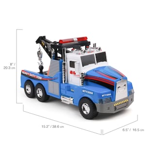 Foto 7 | Grúa De Juguete Mighty Fleet Mighty Motorizada Con Luces Y Sonidos - Venta Internacional.