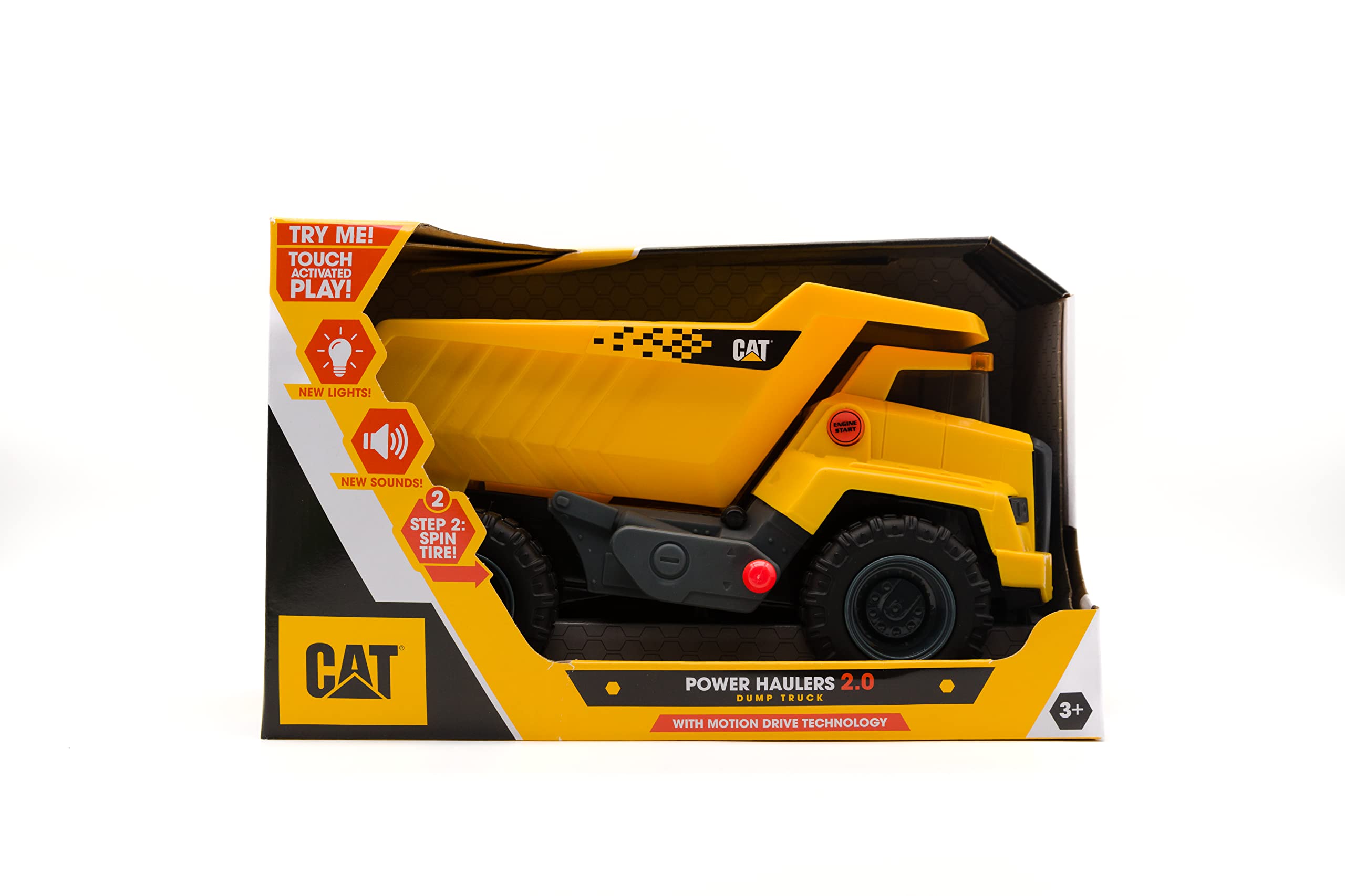 Foto 8 pulgar | Camión Volquete Cat Construction Power Haulers 2.0 De Construction Toy - Venta Internacional.