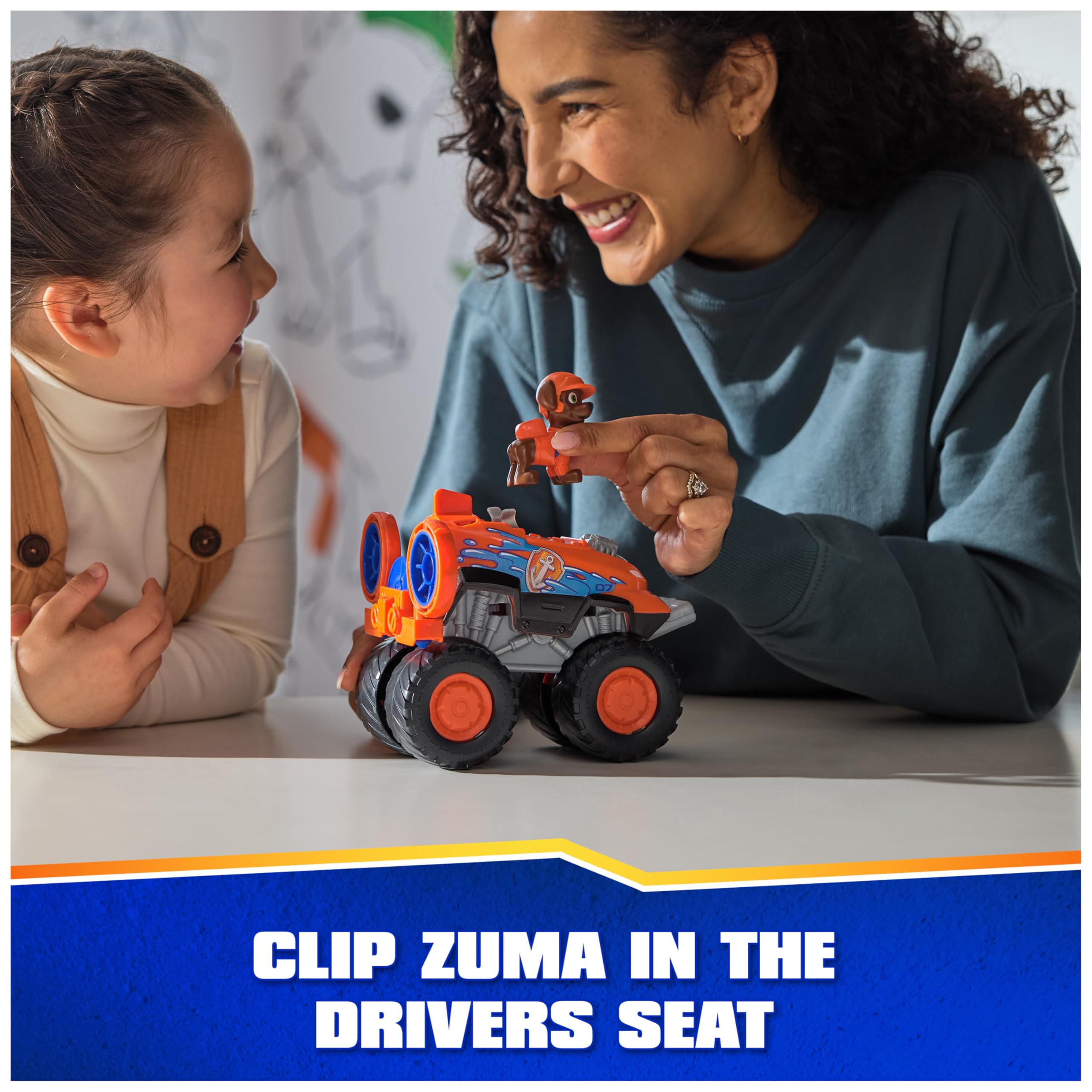 Foto 8 pulgar | Camión De Juguete Paw Patrol Rescue Wheels Zuma's Hovercraft Hace Más De 3 Años - Venta Internacional.