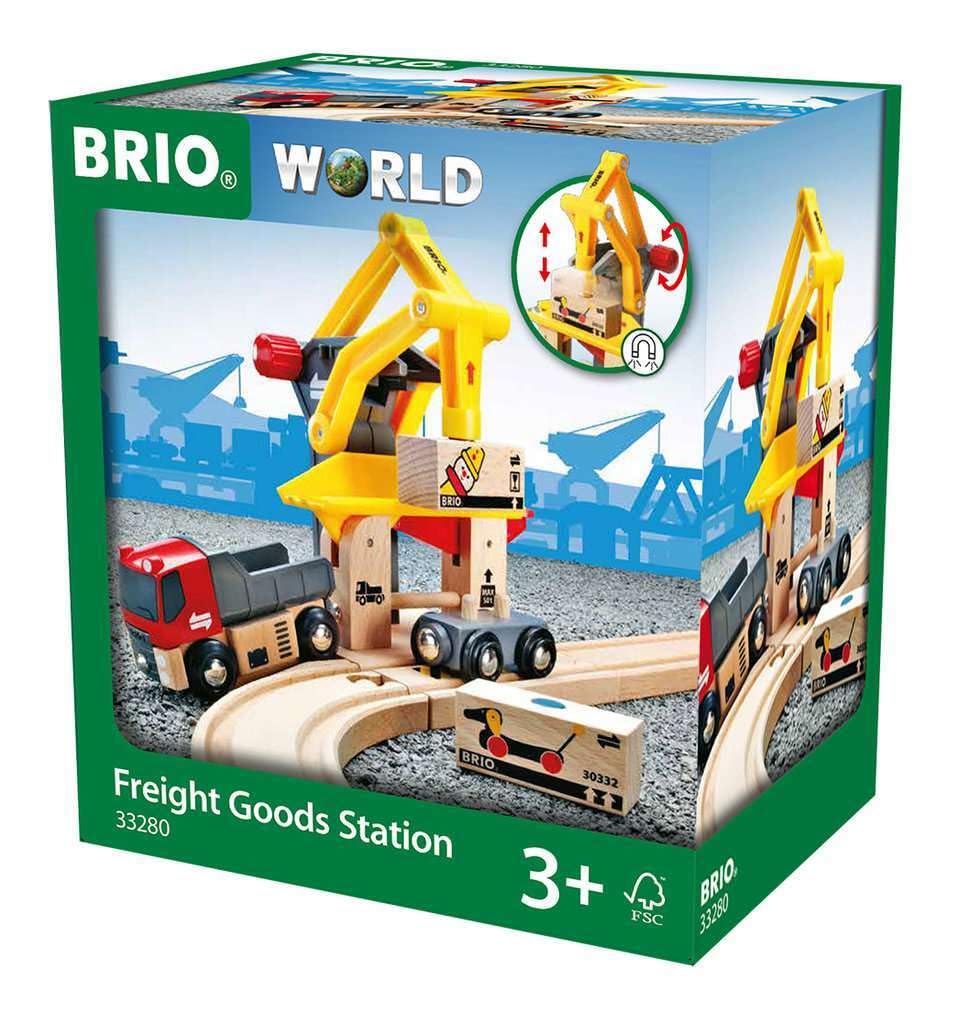 Accesorios Para Trenes De Juguete Brio World Freight Goods Station - Venta Internacional.