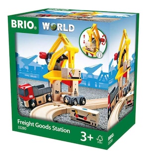 Foto 1 | Accesorios Para Trenes De Juguete Brio World Freight Goods Station - Venta Internacional.