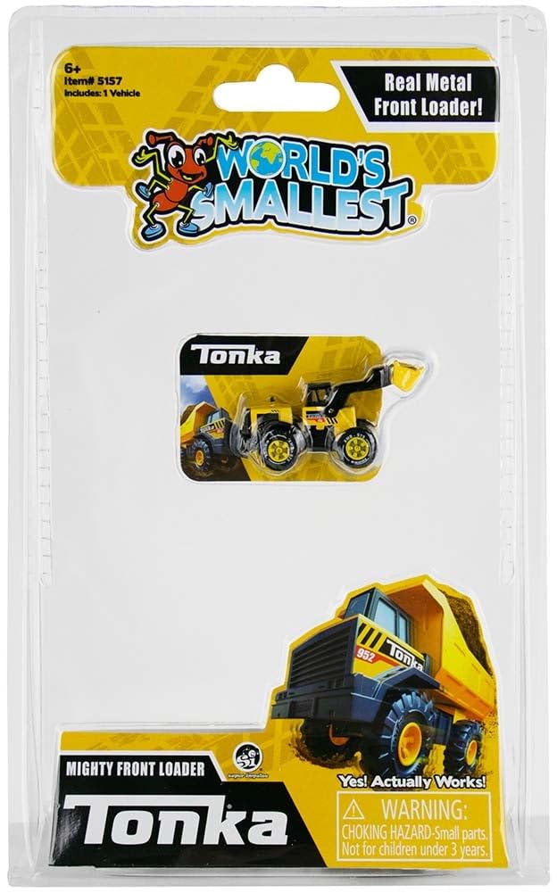 Foto 2 pulgar | El Cargador Frontal Toy Tonka, El Tamaño Más Pequeño Del Mundo - Venta Internacional.