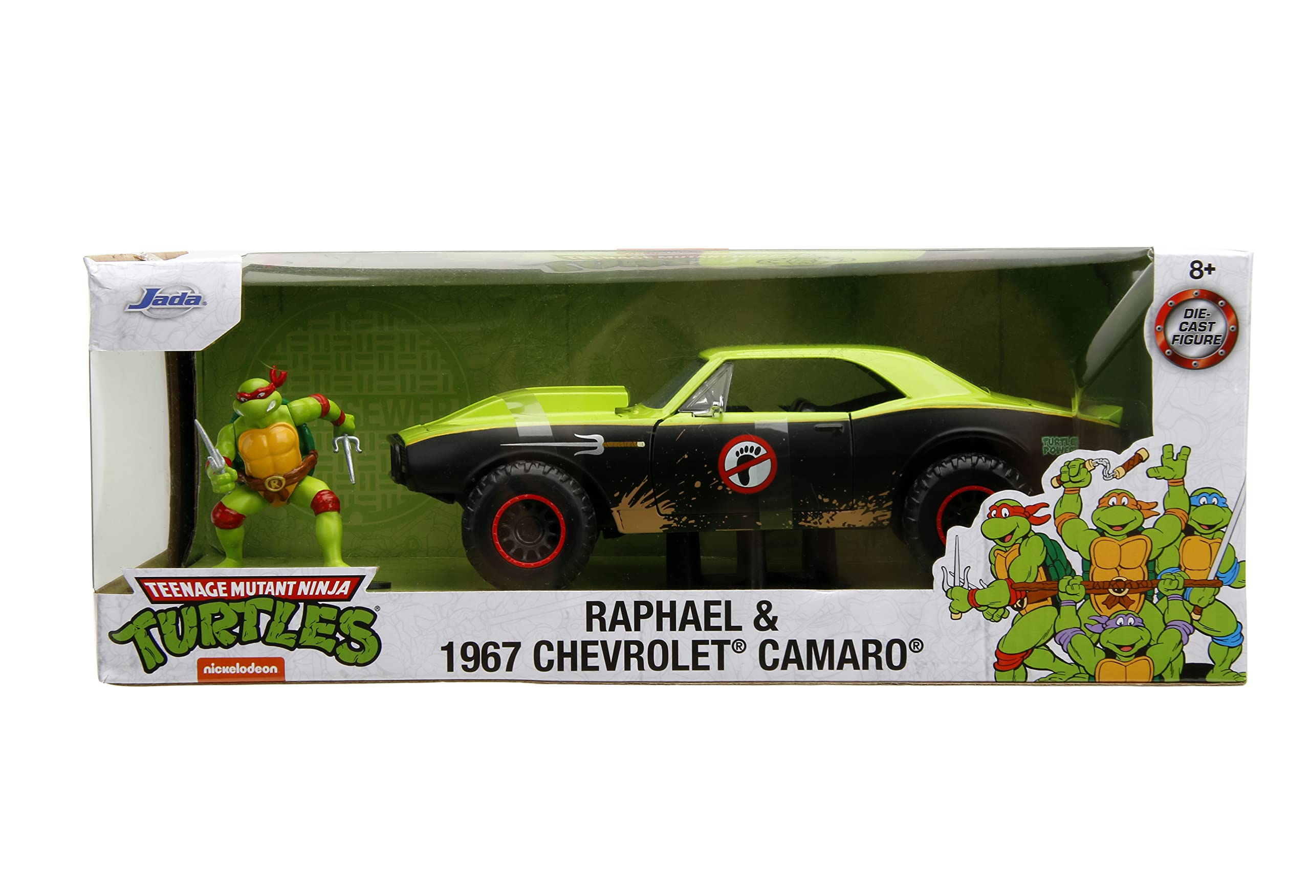 Foto 3 pulgar | Coche De Juguete Jada Toys Teenage Mutant Ninja Turtles 1967 Chevy - Venta Internacional.