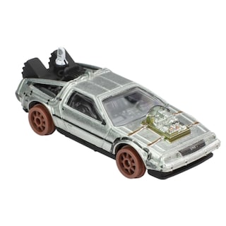 Foto 2 | Maqueta De Coche Fundido A Presión, Hot Wheels, Time Machine, Versión Ferroviaria - Venta Internacional.