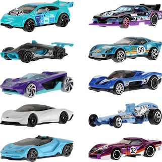 Foto 2 | Paquete De 10 Unidades Hot Wheels De Toy Cars Con Corvette, Lamborghini Y Más - Venta Internacional.