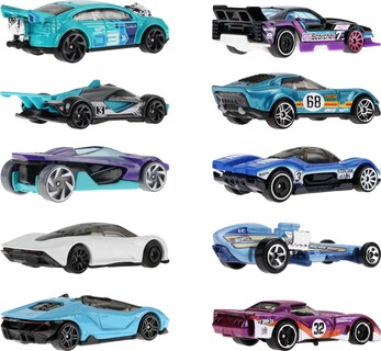 Foto 5 | Paquete De 10 Unidades Hot Wheels De Toy Cars Con Corvette, Lamborghini Y Más - Venta Internacional.
