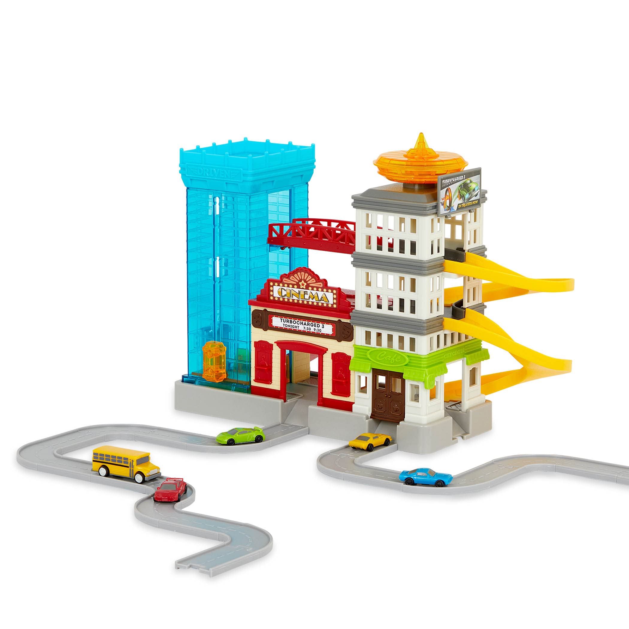 Set De Juego Urbano Pilotado Por Battat Pocket Big City Cruisin' Fleet - Venta Internacional.