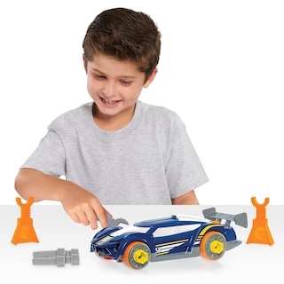 Foto 2 | Set De Construcción De Coches Toy Hot Wheels Listo Para Correr Super Blitzen - Venta Internacional.
