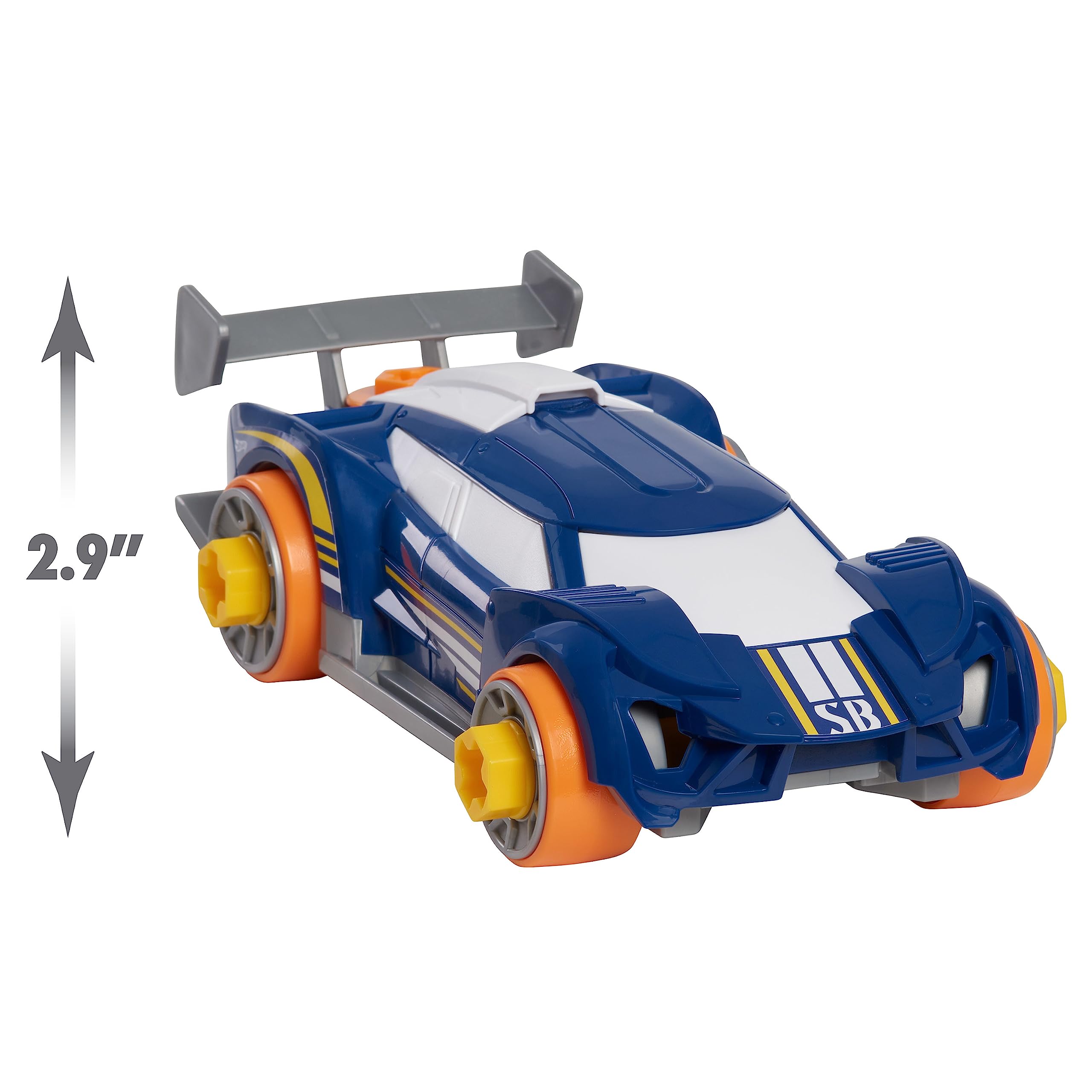 Foto 5 pulgar | Set De Construcción De Coches Toy Hot Wheels Listo Para Correr Super Blitzen - Venta Internacional.