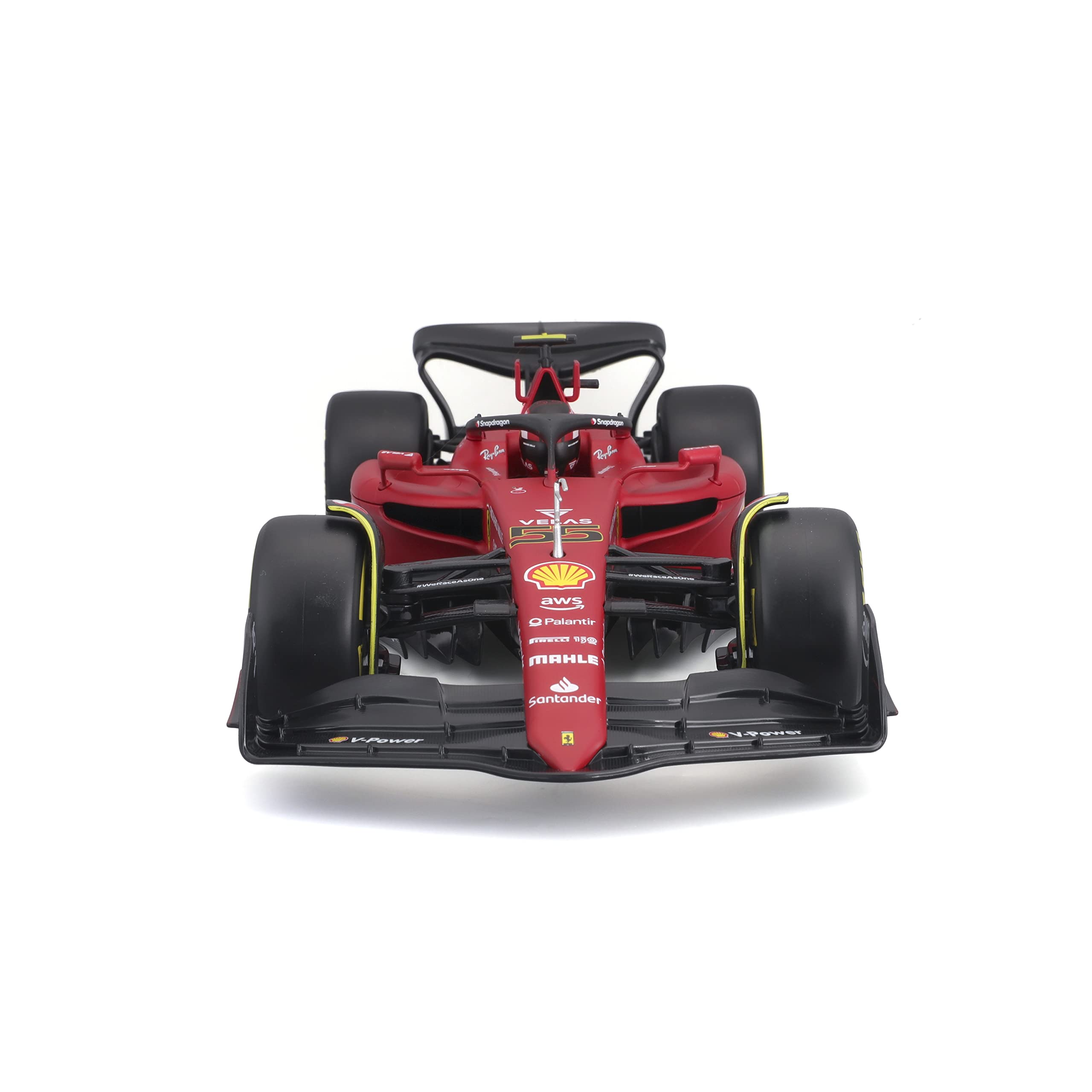 Foto 3 | Coche Fundido A Presión Bburago Sfr Ferrari 2022 A Escala 1:18 - Venta Internacional.