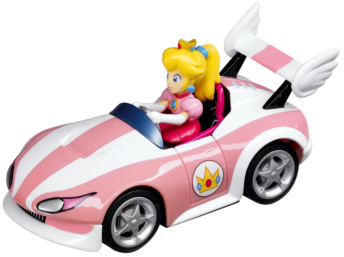 Foto 2 pulgar | Coche De Juguete Carrera Pull & Speed Mario Kart Wild Wing Peach 3+ - Venta Internacional.