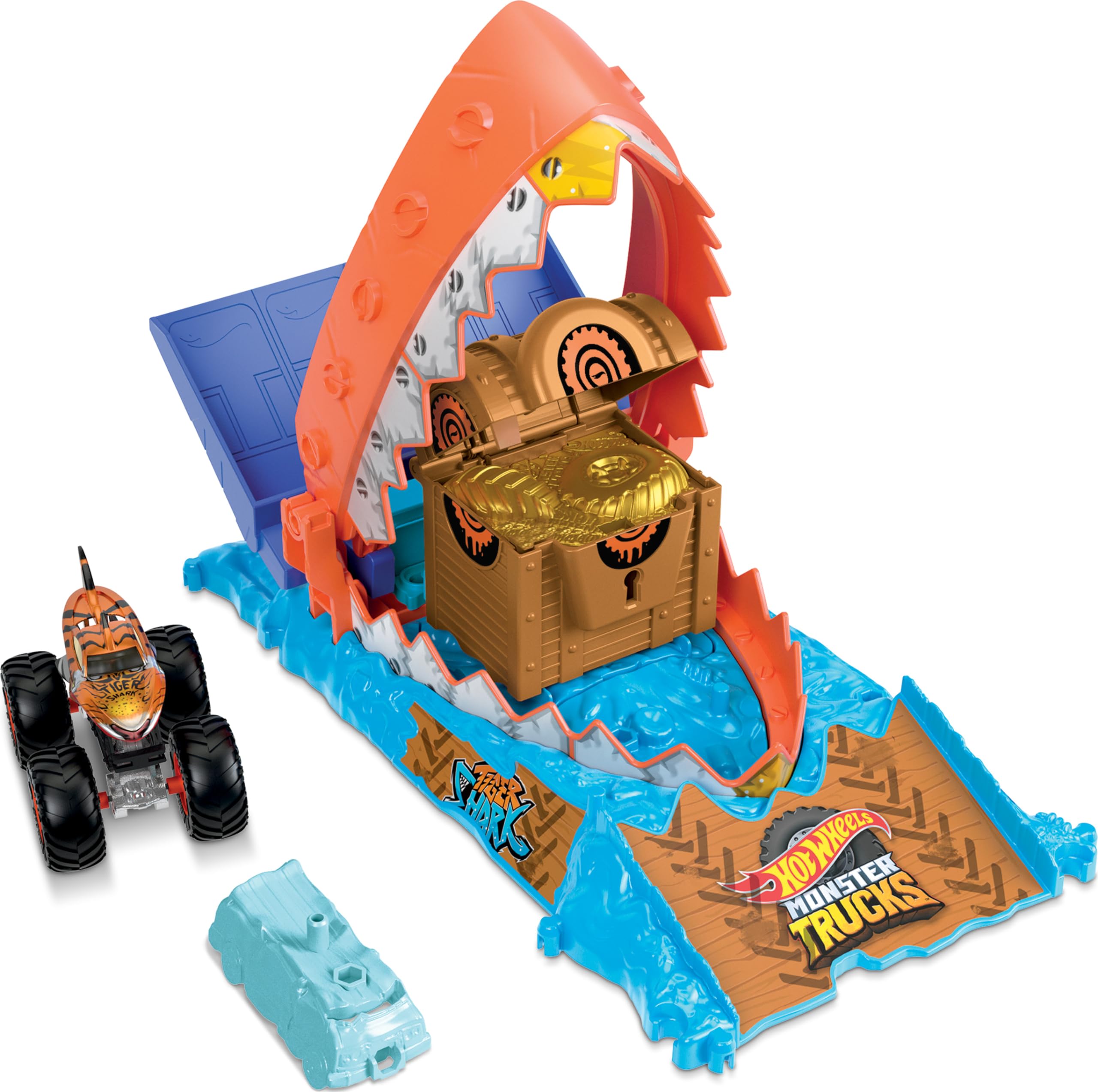 Camión De Juguete Y Set De Juego Hot Wheels Monster Trucks Arena Smashers - Venta Internacional.