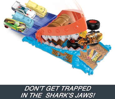 Foto 5 | Camión De Juguete Y Set De Juego Hot Wheels Monster Trucks Arena Smashers - Venta Internacional.