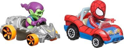 Foto 1 | Pack De 2 Unidades De Hot Wheels Racerverse De Toy Cars Con Spider Man Y Green Goblin - Venta Internacional.