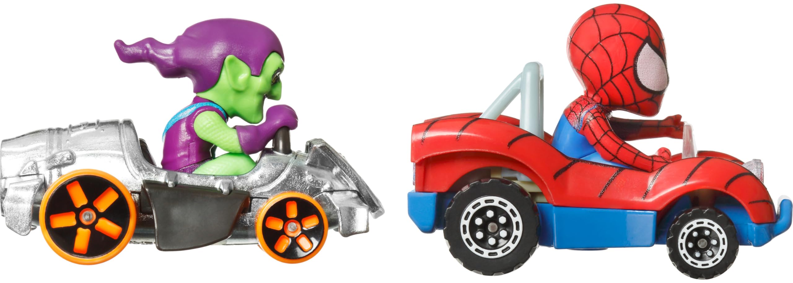 Foto 4 pulgar | Pack De 2 Unidades De Hot Wheels Racerverse De Toy Cars Con Spider Man Y Green Goblin - Venta Internacional.