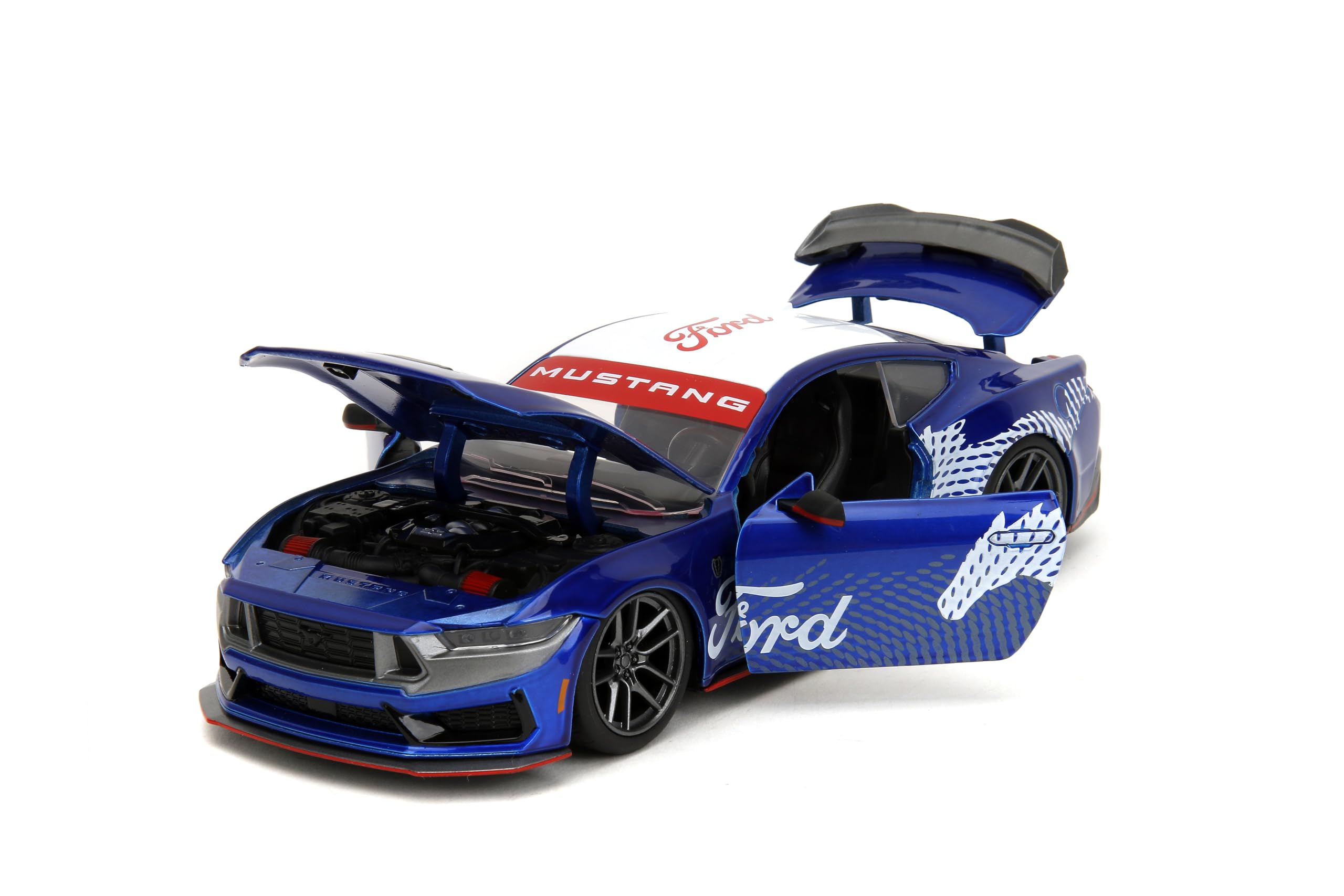 Foto 3 pulgar | Maqueta De Coche Fundido A Presión Jada Toys 2024 Ford Mustang Dark House 1/24 - Venta Internacional.
